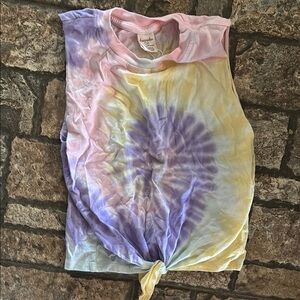 Dreamsicle Girls Tie Dye Tank Top